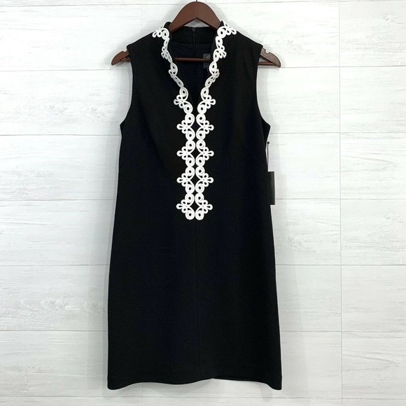 vince camuto navy dress